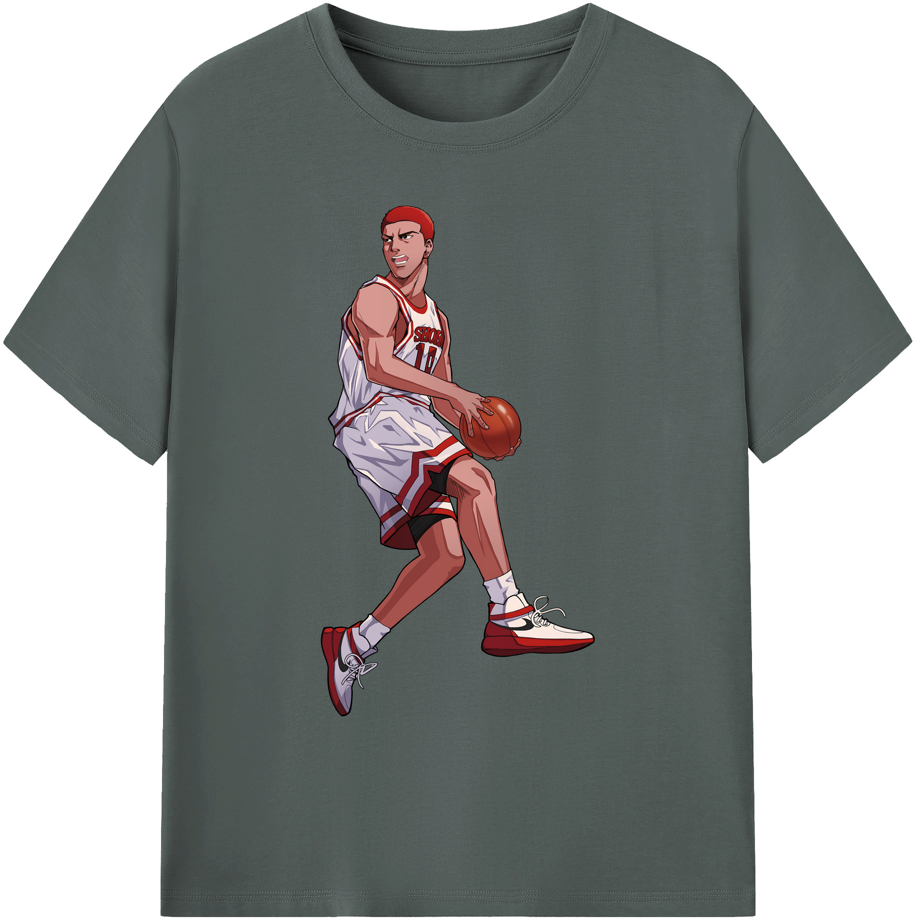 （画像用） SLAM DUNK／スラムダンク 綿100％ メンズ半袖Tシャツ｜肌触りやわらか＆通気性
